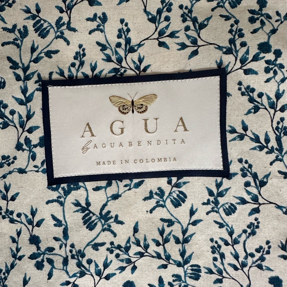 NEW AGUA x AGUA BENDITA Barbara Madera Midi Dress. Color: Blue. Size: XS. NWT - Picture 10 of 12
